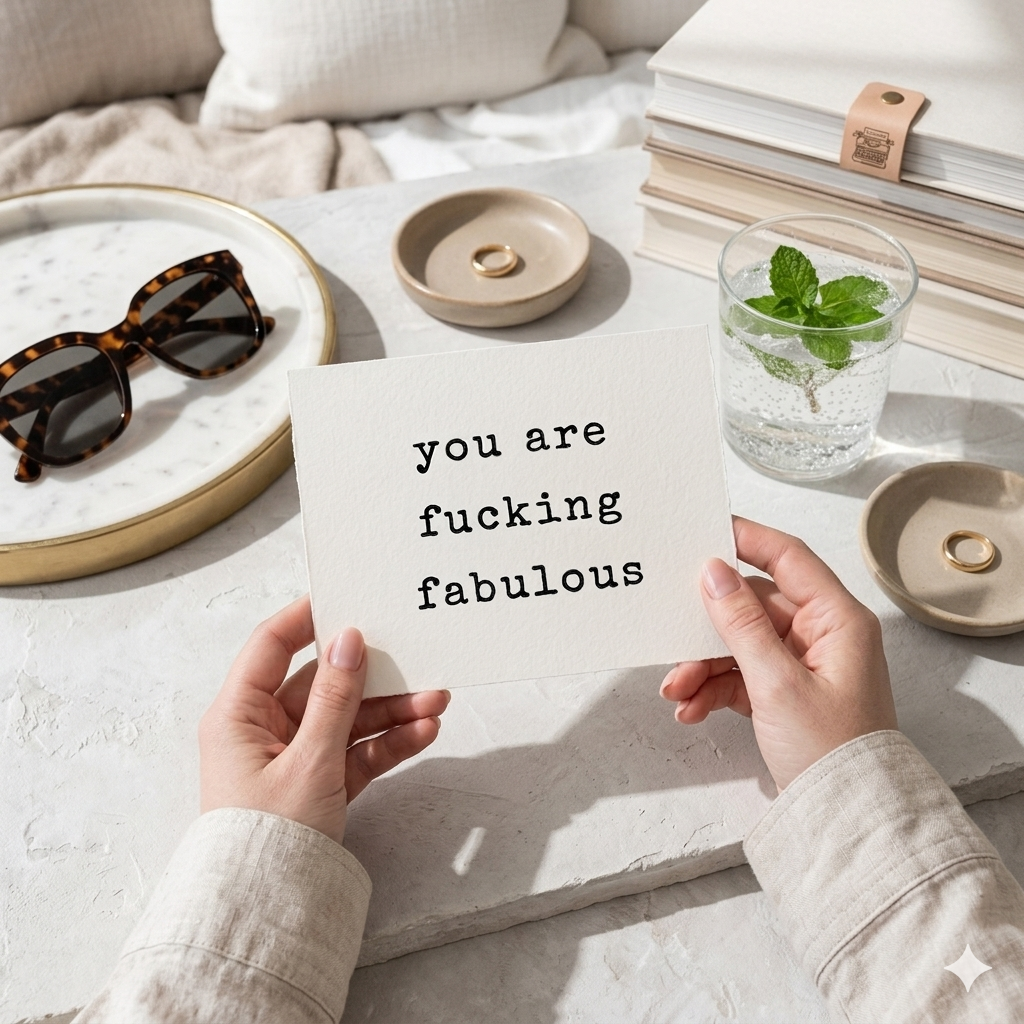 "Fucking Fabulous" | Sassy Empowerment Greeting Card