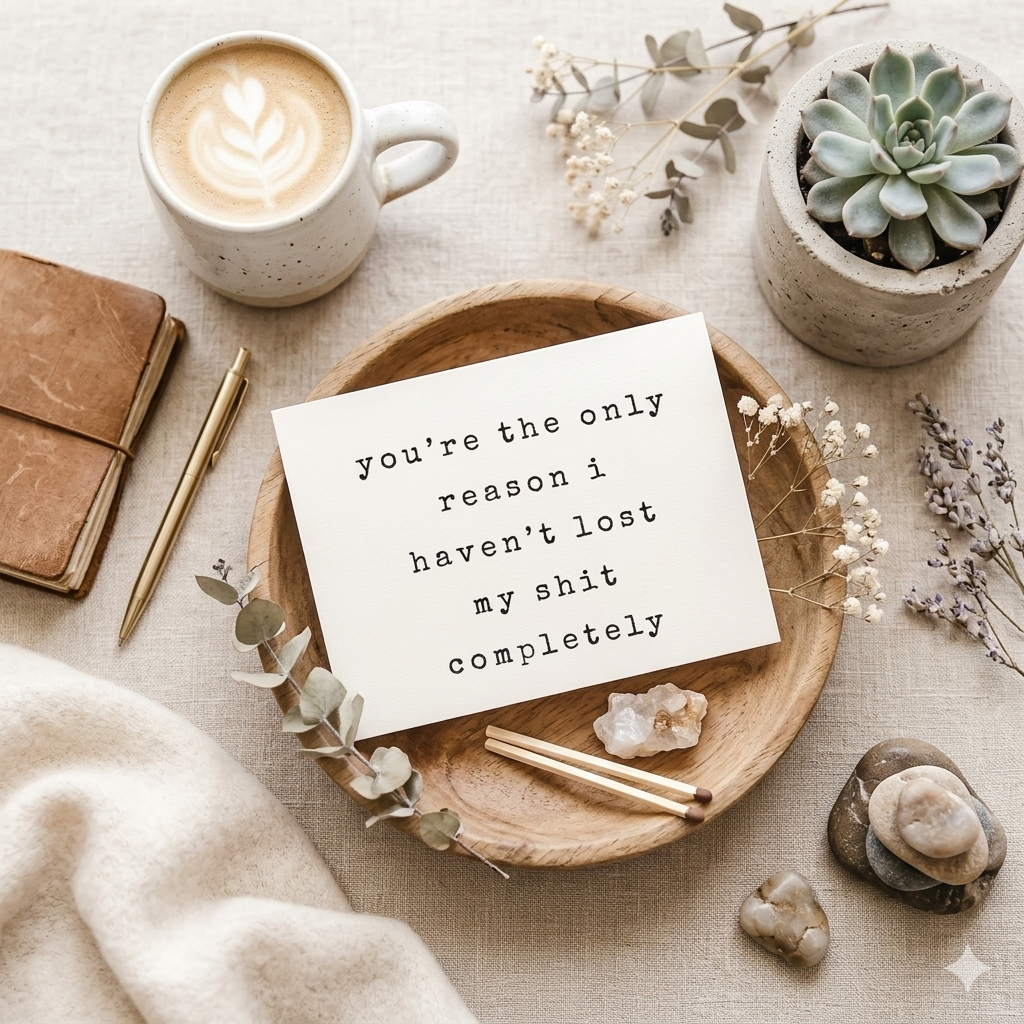 "Haven't Lost My Shit" | Sassy Appreciation & Support Card