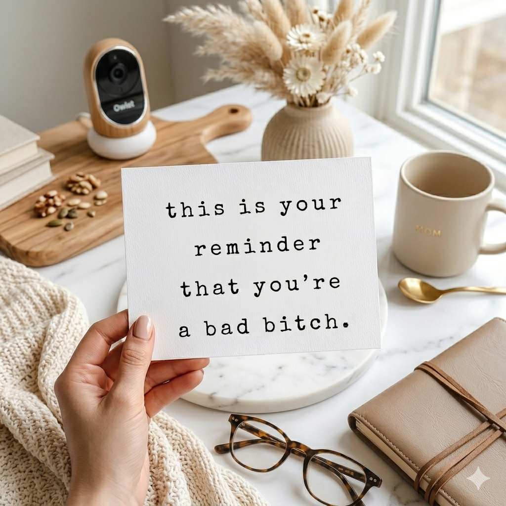 “You’re a Bad Bitch" | Sassy Encouragement Greeting Card