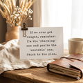 "The Alibi" | Premium Unfiltered Friendship Card