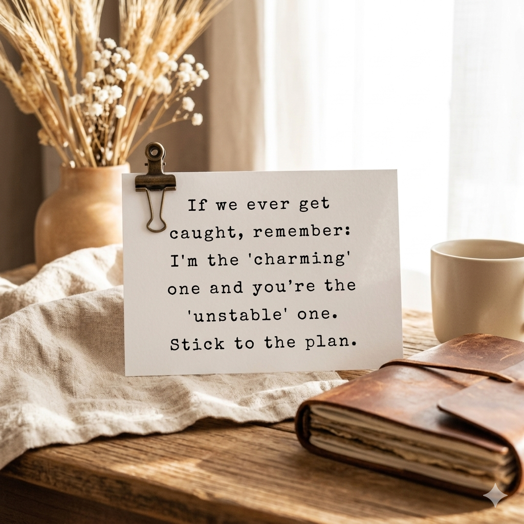 "The Alibi" | Premium Unfiltered Friendship Card