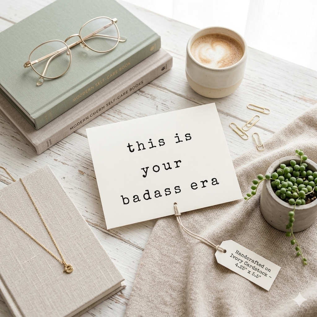 “Your Bad Ass Era" | Sassy Empowerment Greeting Card