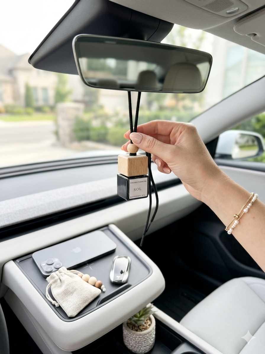 SOL | Salted Caramel & Pistachio "Mobile Sanctuary" Car Diffuser