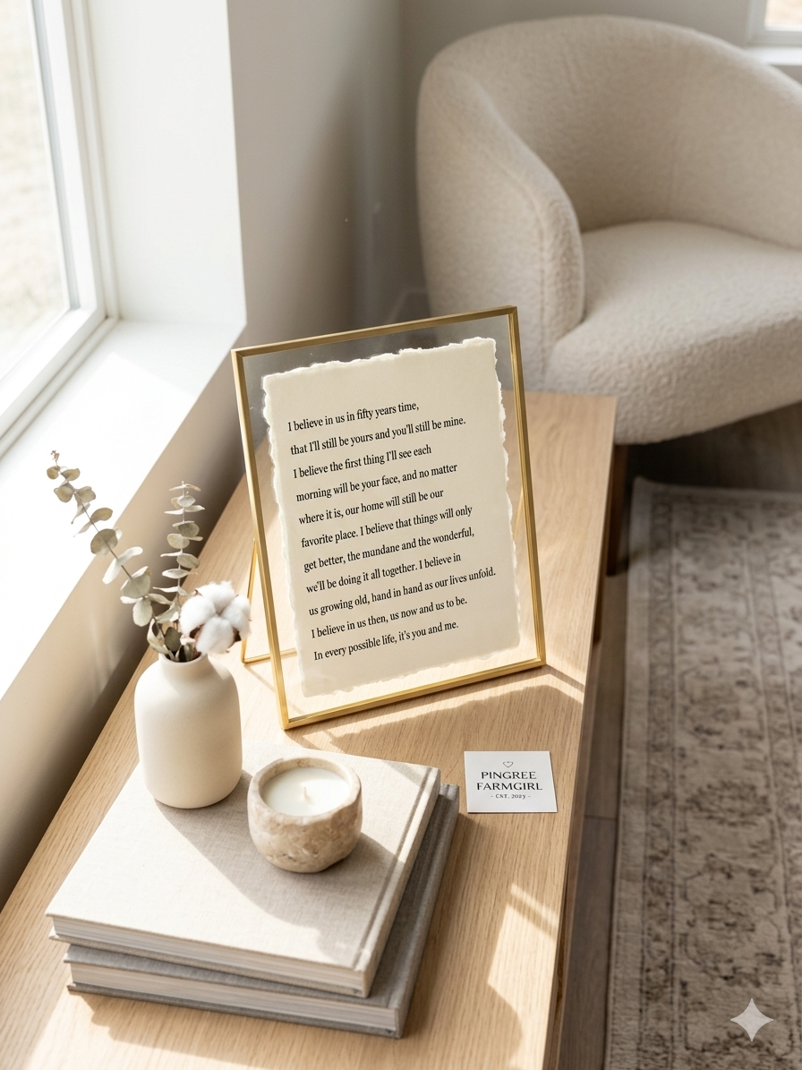 "Still Yours & Mine" | 50 Years Deckled Edge Fine Art Print