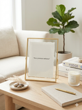 "Your Presence Matters" | Deckled Edge Connection Art Print