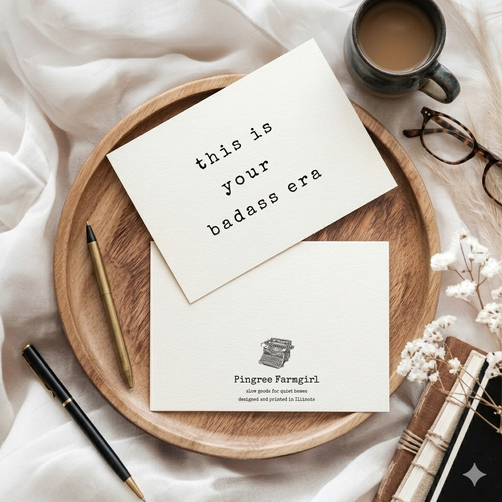 “Your Bad Ass Era" | Sassy Empowerment Greeting Card