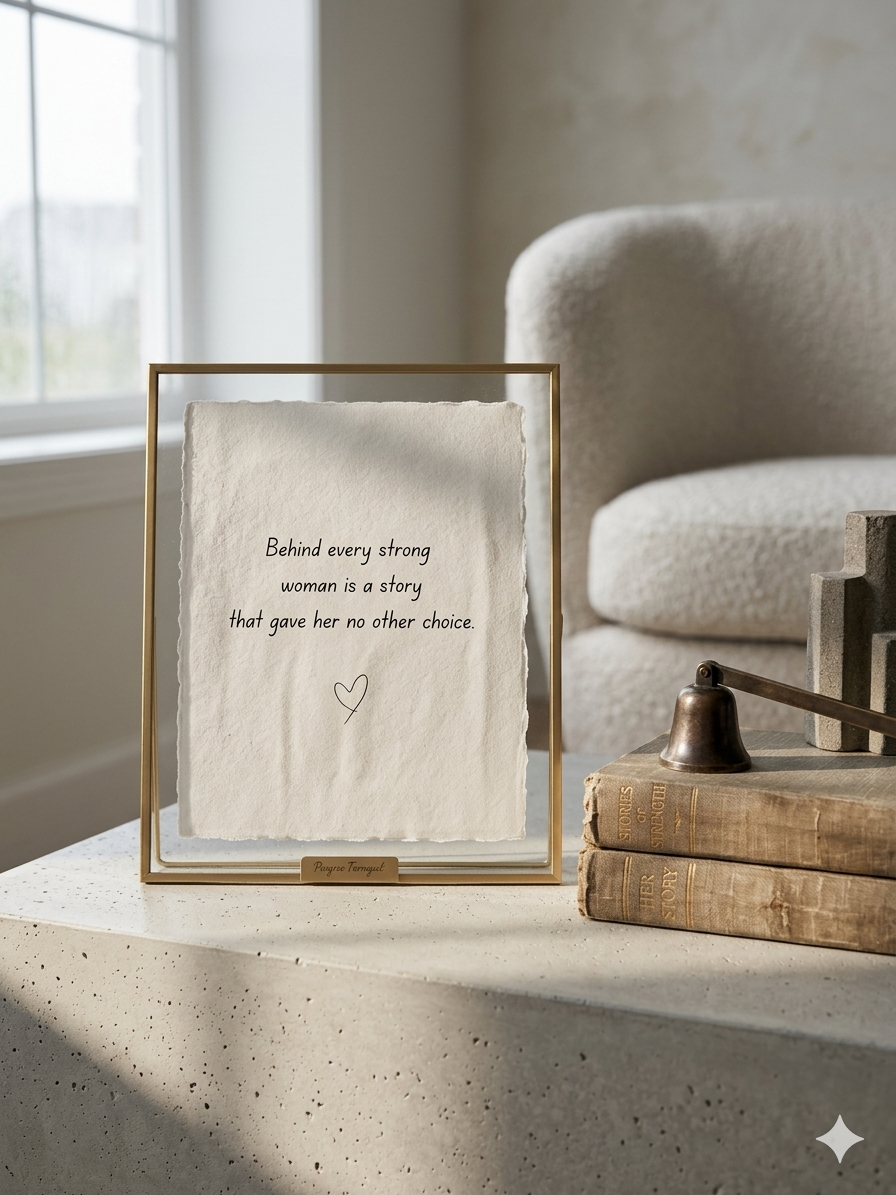 “Strong Woman Story" | Deckled Edge Fine Art Print