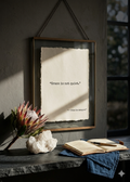 “Grace Is Not Quiet" | Specialty Deckled Edge Fine Art Print