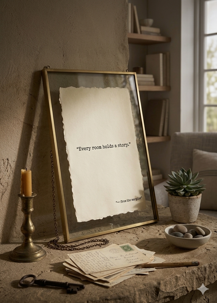 "Every Room Holds A Story" | Specialty Deckled Edge Fine Art Print