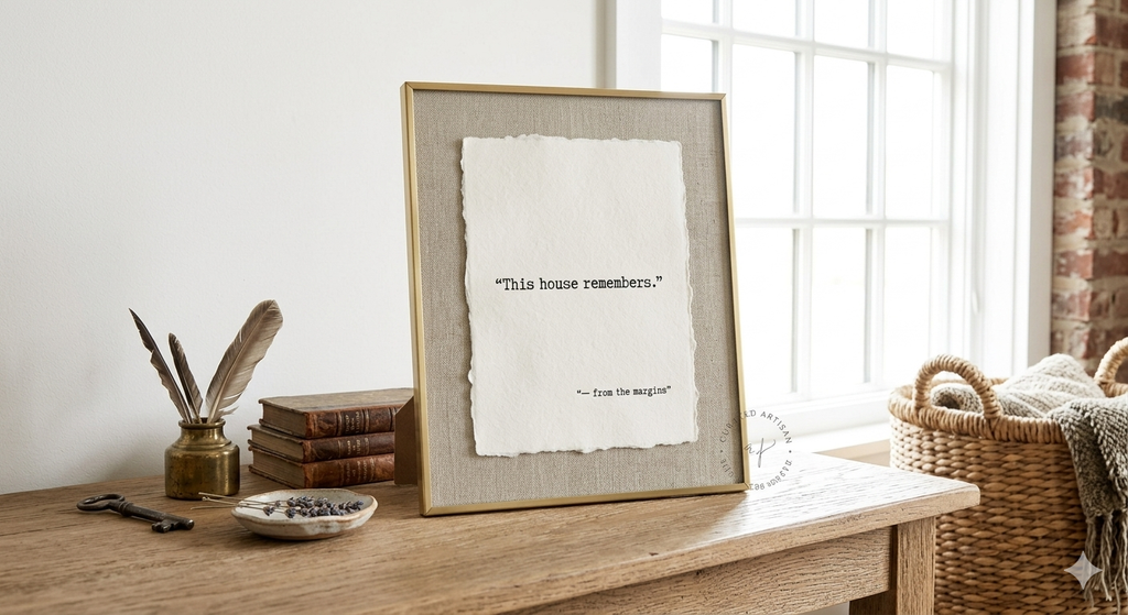 “This House Remembers" | Specialty Deckled Edge Fine Art Print