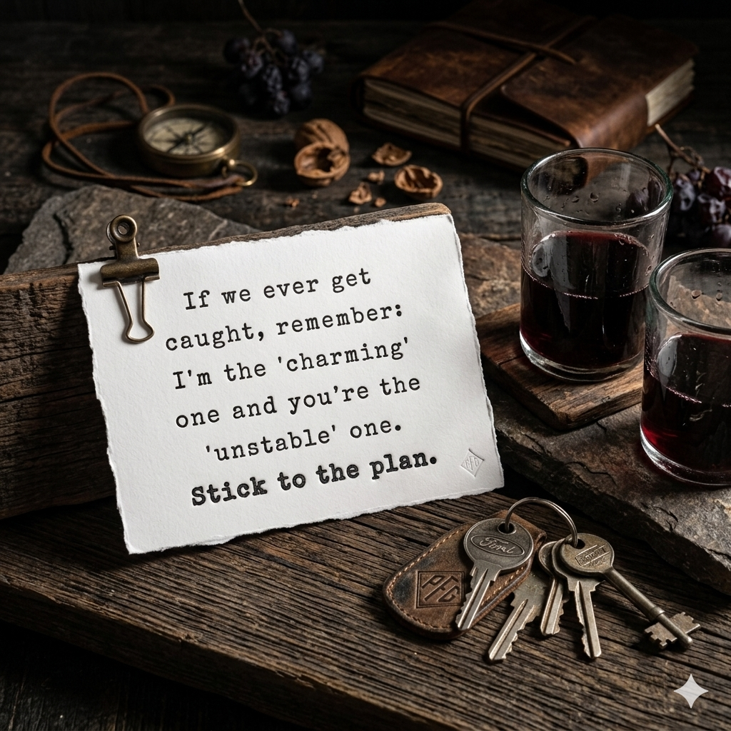 "The Alibi" | Premium Unfiltered Friendship Card